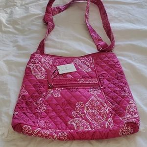Vera Bradley pink  quilted bag
